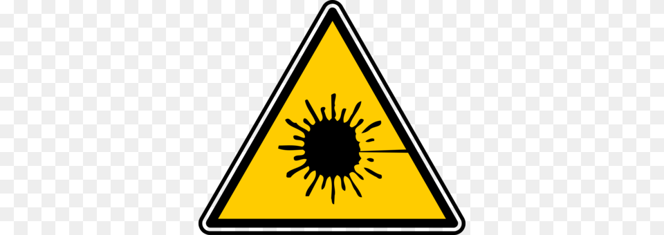 Ophthalmic Lasers Sign Hazard Safety, Triangle, Symbol Free Png
