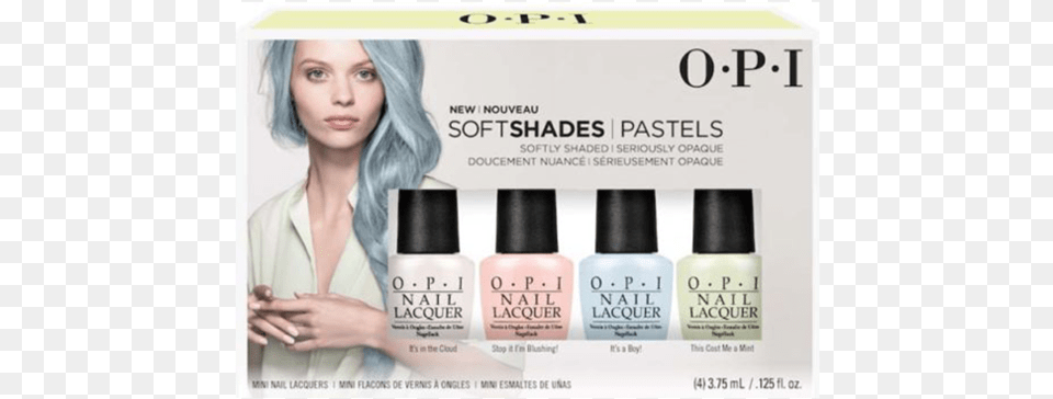 Opi 2016 Soft Shades Opi Soft Shades Pastels, Adult, Female, Person, Woman Png Image