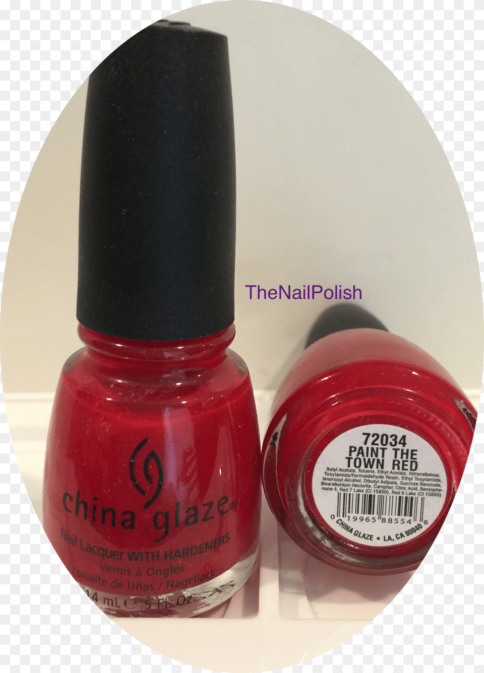 Opi Danke Shiny Red, Cosmetics Free Png