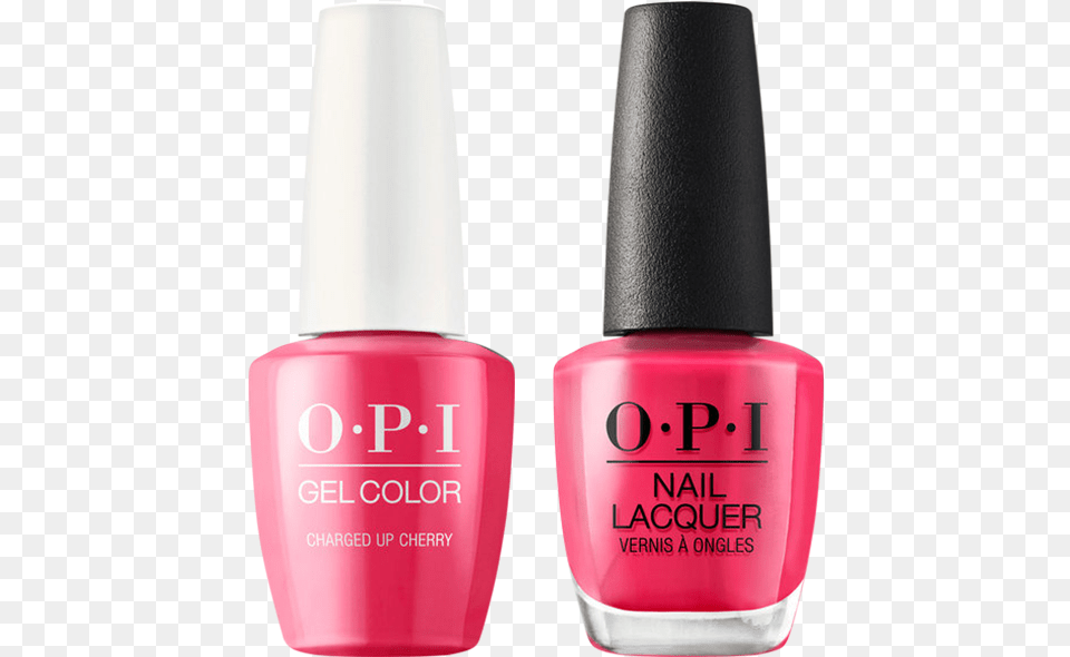 Opi Gelcolor And Nail Lacquer Make It Iconic Collection Opi Gelcolor Big Apple Red, Cosmetics, Nail Polish, Can, Tin Free Transparent Png