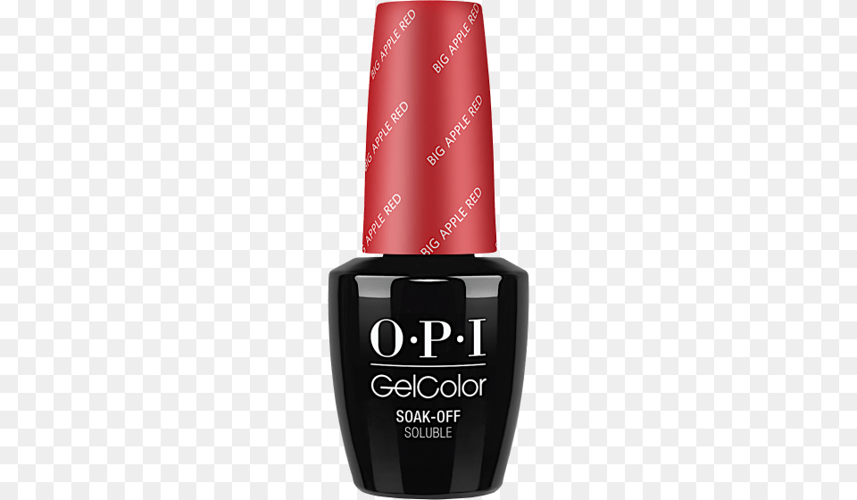 Opi Gelcolor Big Apple Red Passion By Opi Gel, Cosmetics, Bottle, Nail Polish, Shaker Free Transparent Png