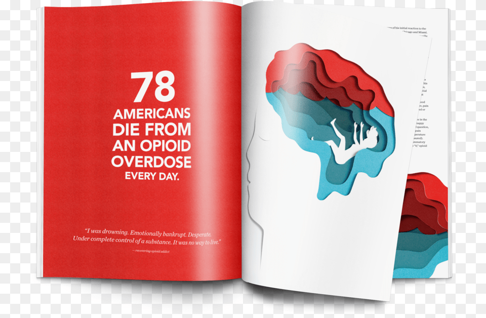 Opioid Magazine Mockup, Advertisement, Poster, Publication, Book Free Png