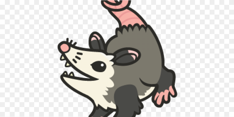 Opossum Clipart Transparent Cartoon, Animal, Mammal, Wildlife, Baby Png