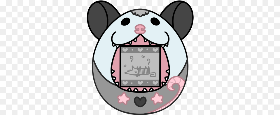 Opossum Tamagotchi Fur Png Image