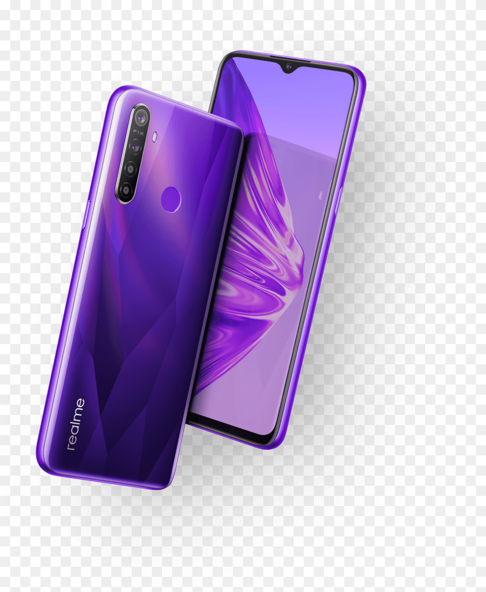 Oppo Realme 5 Pictures Realme 5 Crystal Purple Colour, Electronics, Mobile Phone, Phone, Iphone Free Png Download