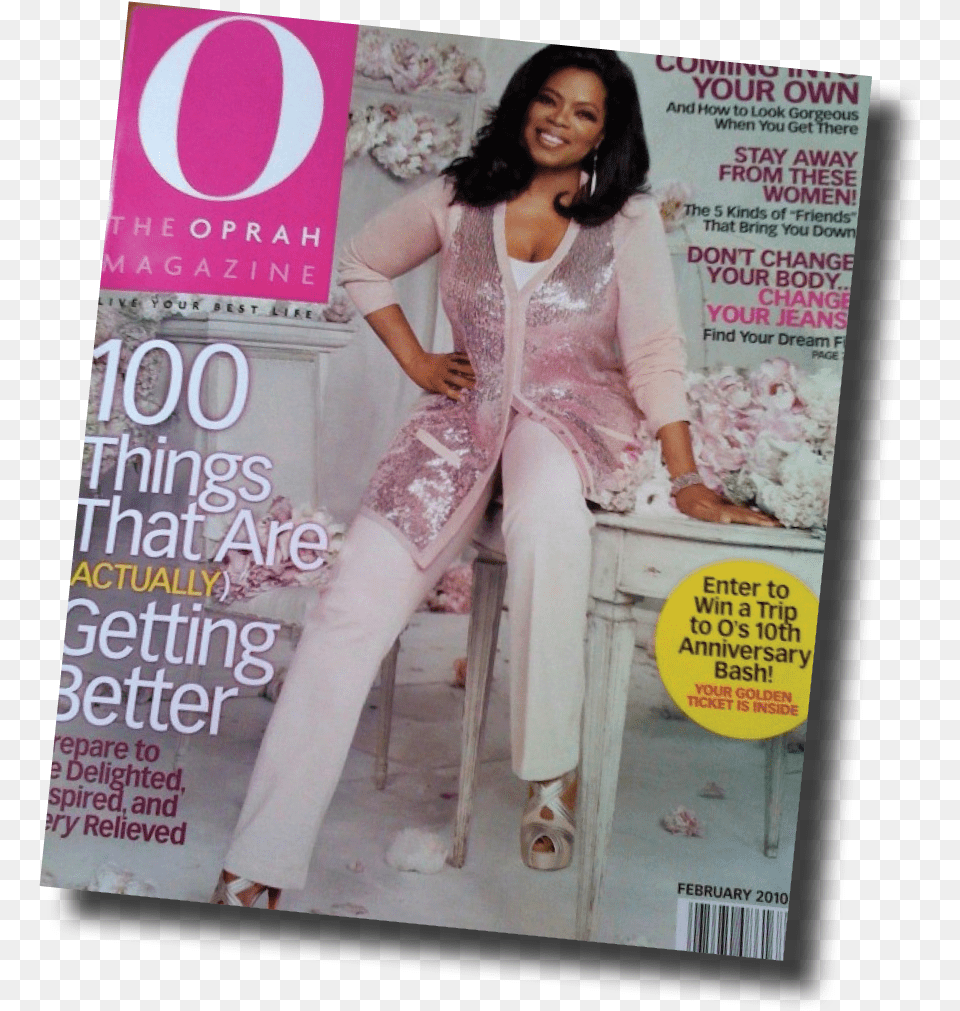 Oprah Magazine Covers, Adult, Female, Person, Publication Free Png Download