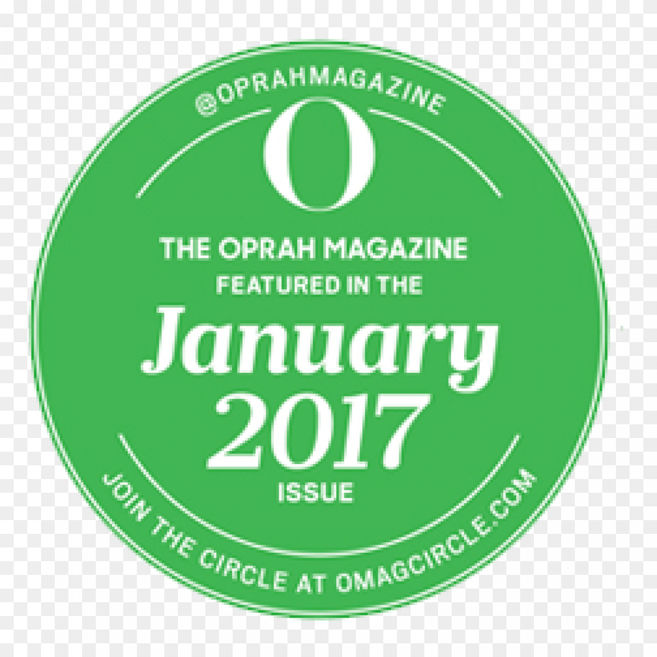 Oprah Magazine Logo Woodford Reserve, Green, Disk, Badge, Symbol Free Png