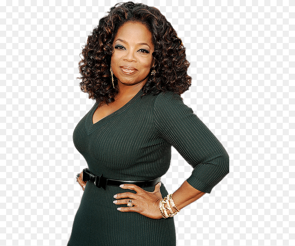 Oprah Winfrey Green Dress Oprah Winfrey Quotes, Accessories, Sleeve, Person, Long Sleeve Png Image
