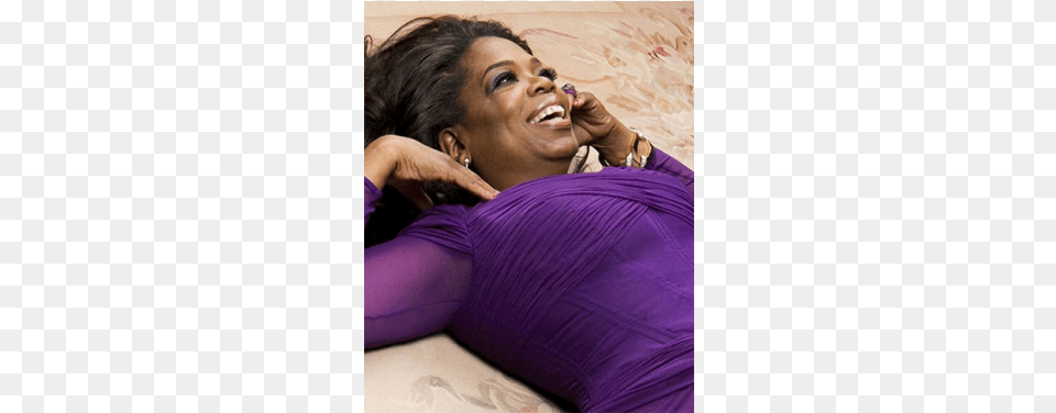 Oprah Winfrey Purple Celebrity Dresses For Less For Oprah Winfrey, Adult, Person, Laughing, Head Png Image