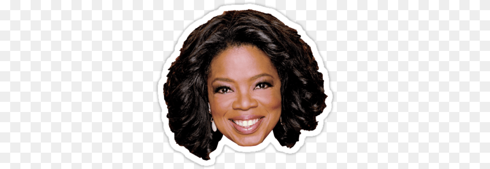 Oprah Winfrey Sticker Oprah, Adult, Smile, Portrait, Photography Free Transparent Png