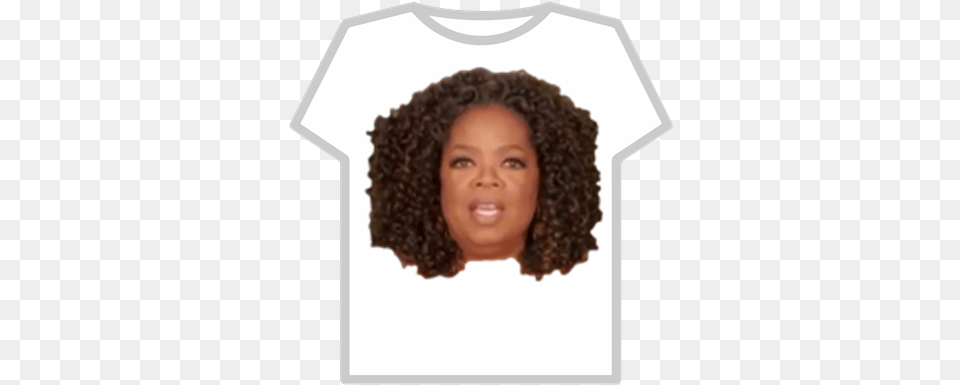 Oprah Winfreyu0027s Face Roblox Ro Ghoul T Shirt Roblox, Head, Person, Child, Female Free Png Download