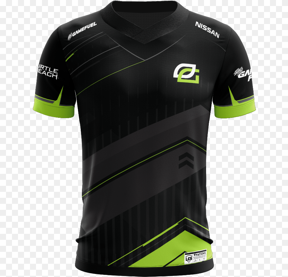 Optic Gaming Jersey 2019, Clothing, Shirt, T-shirt, Adult Free Png