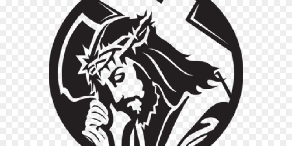 Optical Illusion Clipart Jesus Silhouette Christian Life In Action, Person, Accessories, Face, Head Free Transparent Png