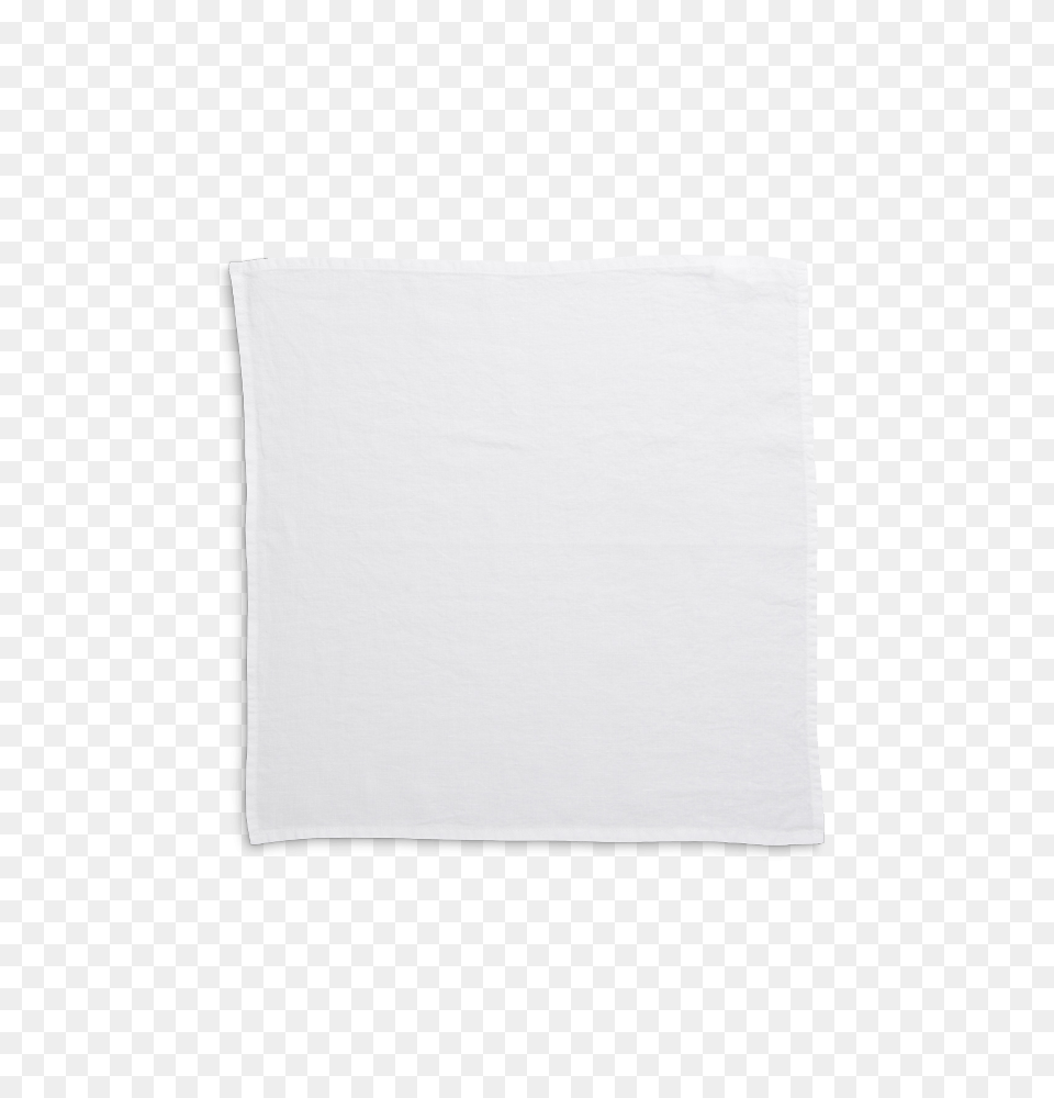 Optical White Washed Linen Table Napkin Merci Merci, White Board, Home Decor, Cushion Free Png Download