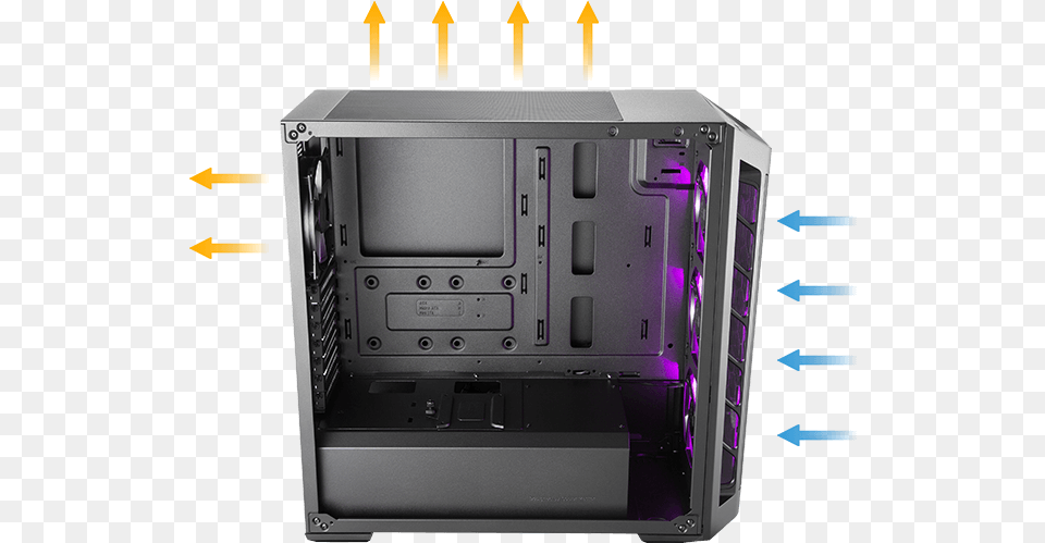 Optimized Airflow Due To The Semi Meshed Front Panel, Computer Hardware, Electronics, Hardware, Computer Free Png