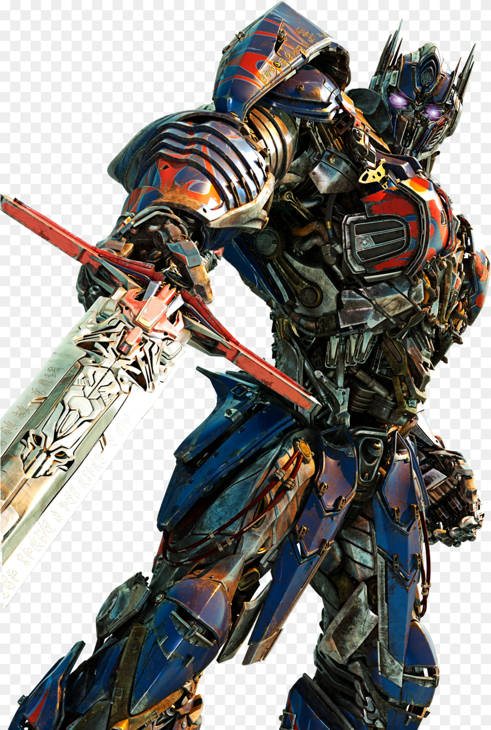 Optimus Prime, Sword, Weapon, Person, Samurai Png