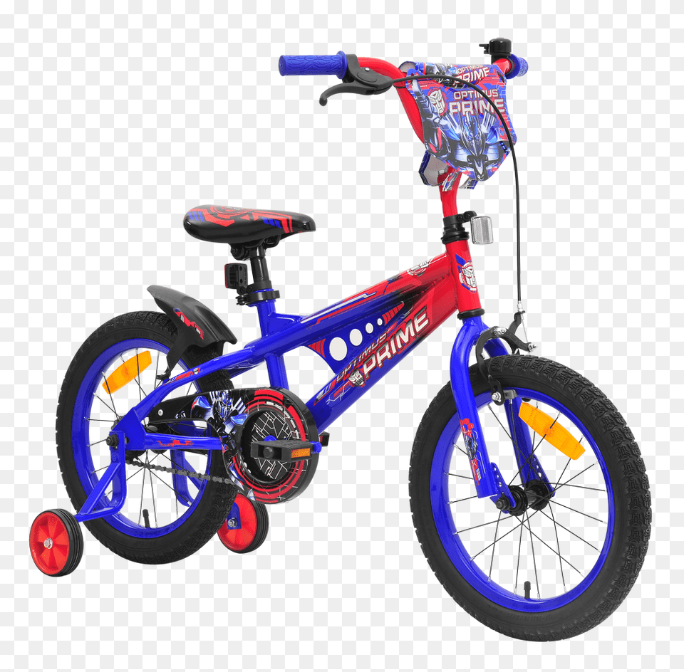 Optimus Prime Boys 40cm Bike, Bicycle, Bmx, Machine, Transportation Png