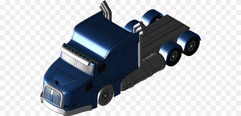 Optimus Prime Truck 3d Cad Model Library Grabcad Model Car, Trailer Truck, Transportation, Vehicle, Cad Diagram Free Png