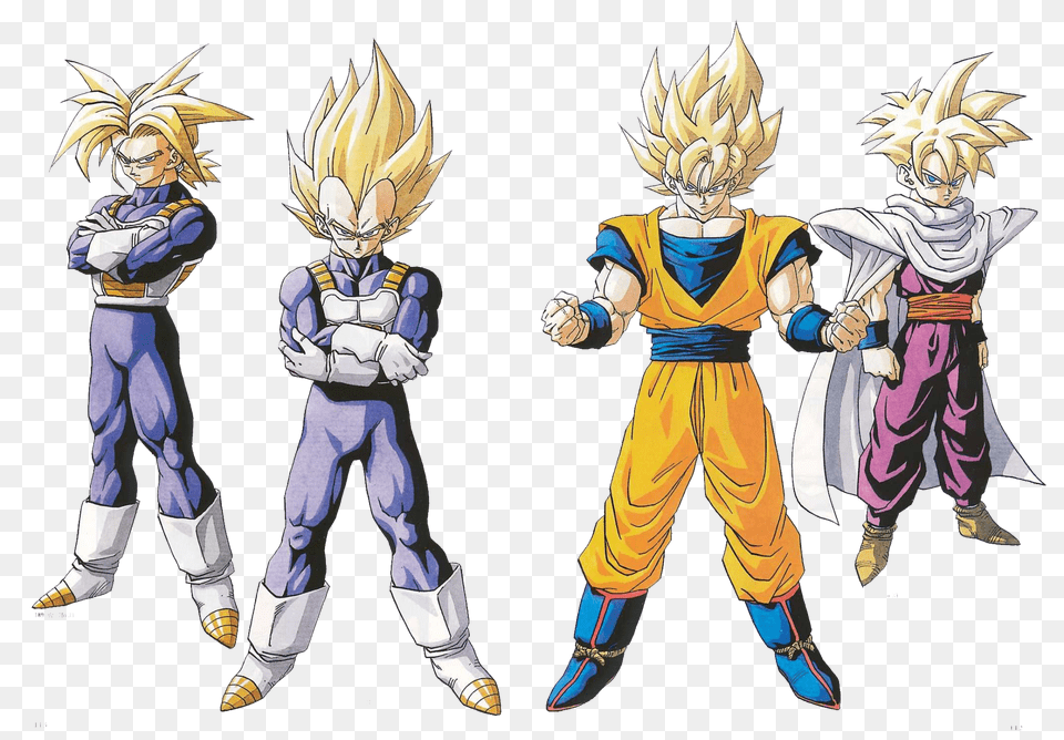 Options Dragon Ball Z, Book, Publication, Comics, Person Png Image