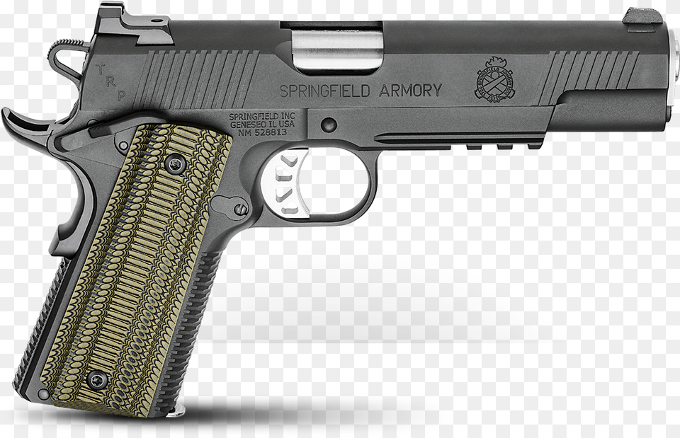 Options Springfield Range Officer Elite, Firearm, Gun, Handgun, Weapon Free Png Download