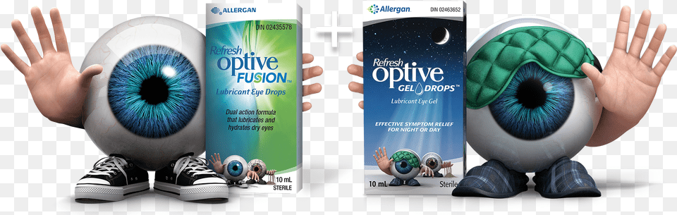 Optive Eye, Advertisement, Poster, Baby, Person Free Png Download