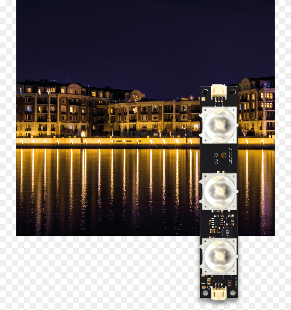 Optodrive Victor Has A Perfect Light From Warm White Security Lighting, City, Architecture, Building, Clock Tower Png