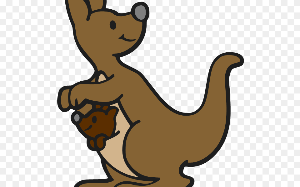 Opulent Pictures Of Cartoon Kangaroos Grab Baby Kangaroo, Animal, Mammal Free Png Download