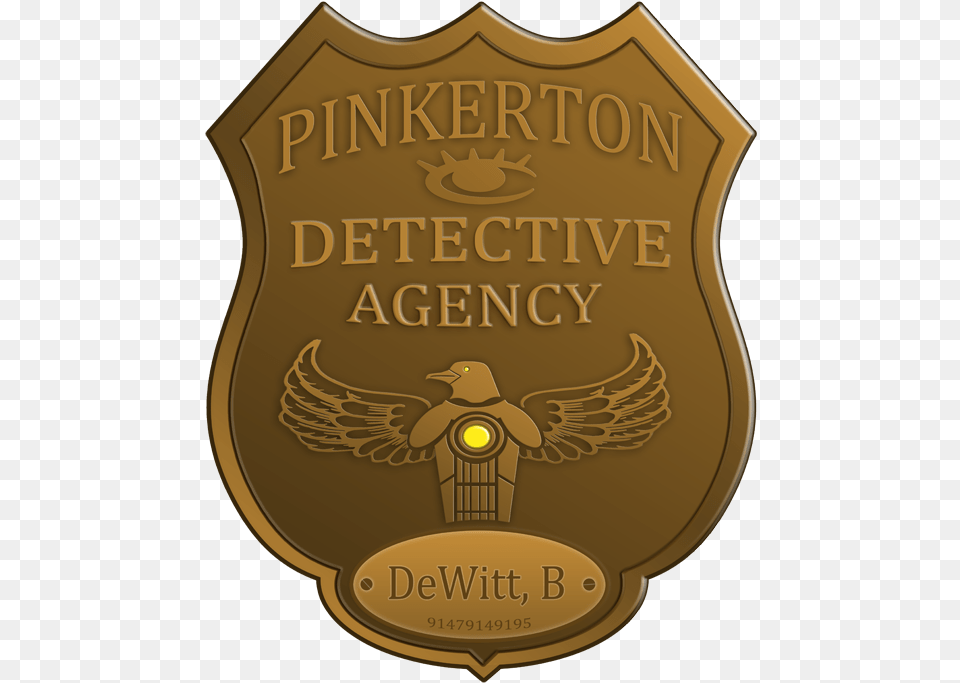 Or This Http Bioshock Pinkerton, Badge, Logo, Symbol Free Transparent Png