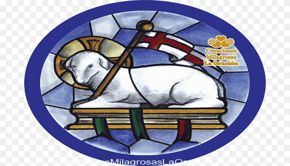 Oracin Al Corderito Manso Eucharist Symbols Lamb Of God, Art, Baby, Person, Stained Glass Free Png