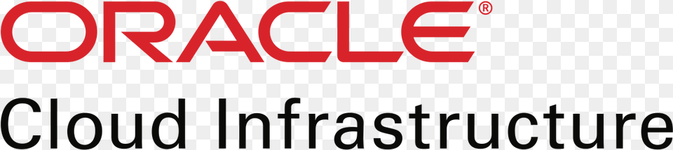 Oracle Cloud Infrastructure Logo, Light, Text Free Png Download