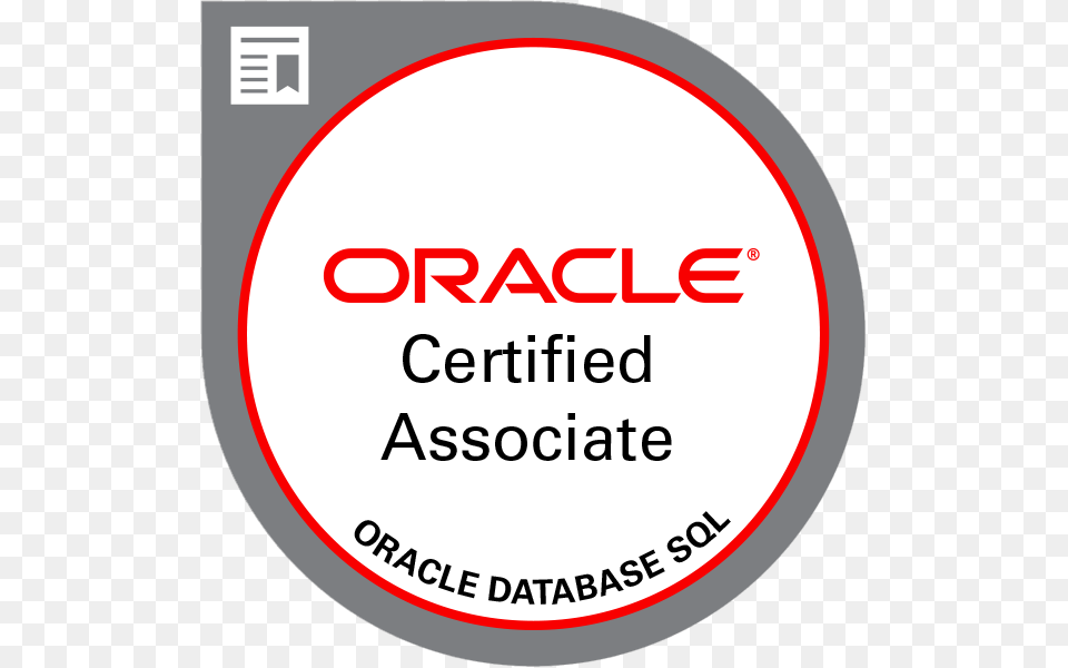 Oracle Database Sql Certified Associate Oracle Certified Associate Database Sql, Sticker, Disk, Logo Free Png Download