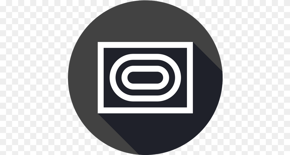 Oracle Icon Of Line Style Available In Svg Eps Ai Email Icon Round, Sticker, Disk, Spiral Free Png Download