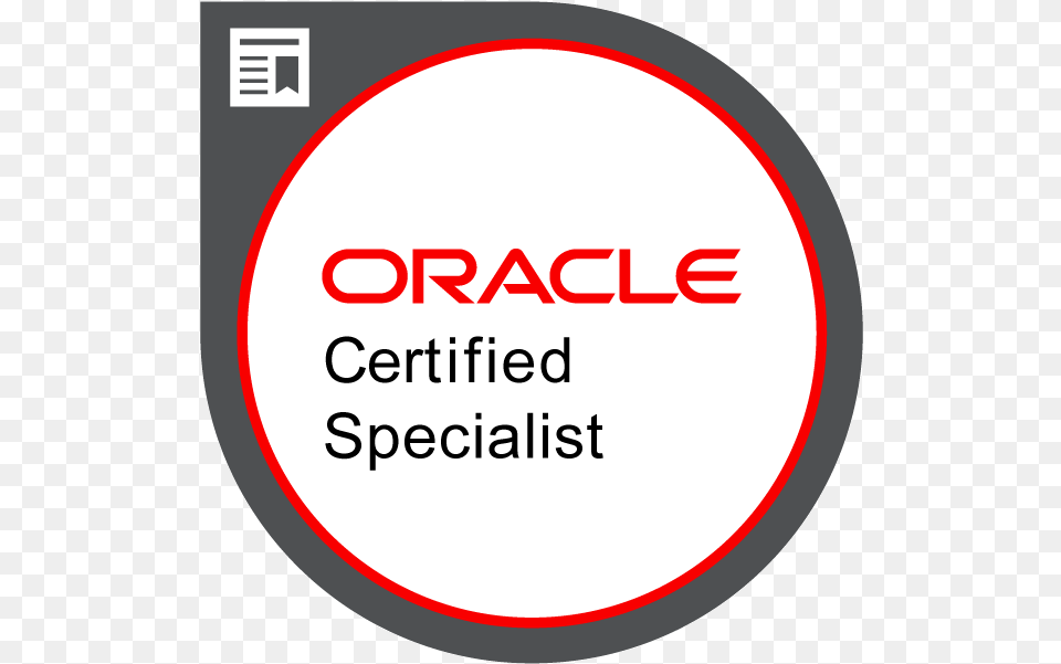 Oracle Oracle Cloud Infrastructure Associate Badge, Disk Free Transparent Png