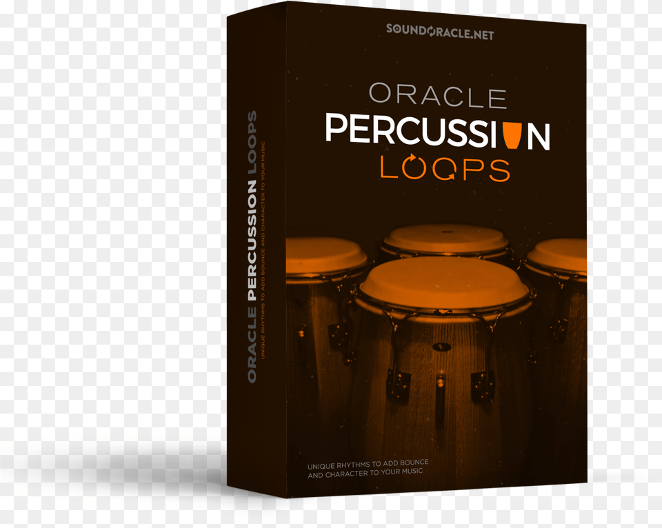 Oracle Percussion Loops Book Cover, Drum, Musical Instrument Png Image
