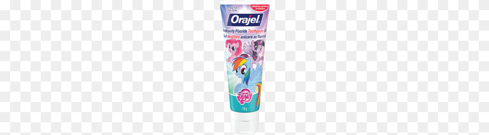 Orajel My Little Pony Flouride Toothpaste, Bottle, Cosmetics, Can, Tin Png