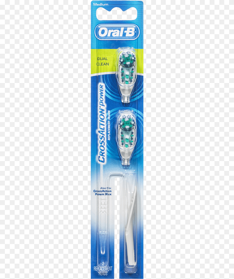 Oral B Crossaction Power Dual Clean Brush Head Oral B Toothbrush Cross Action, Device, Tool Free Transparent Png