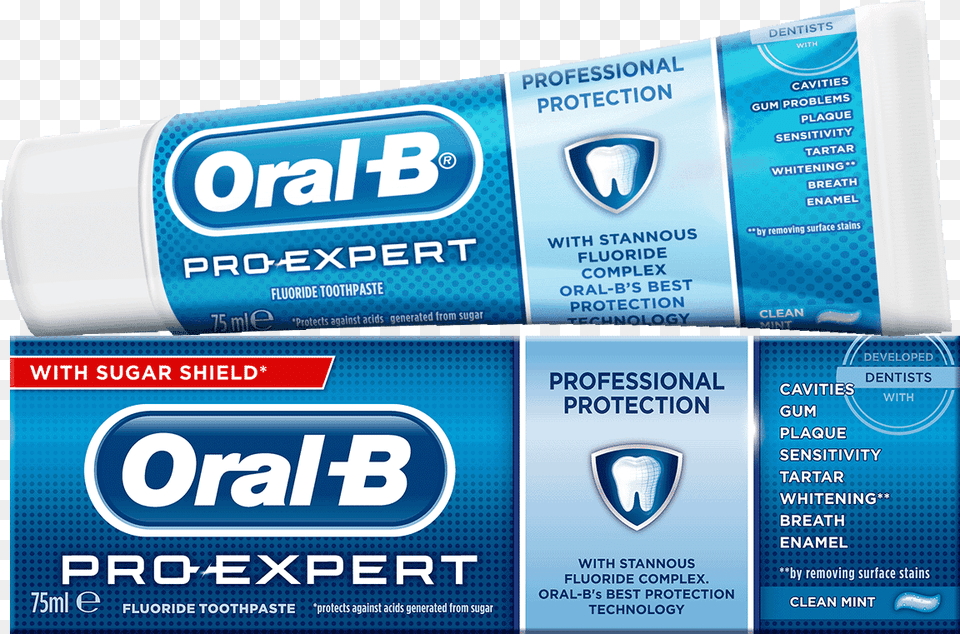 Oral B Pro Expert Professional Protection Toothpaste Oral B Pro Toothpaste, Can, Tin Png Image