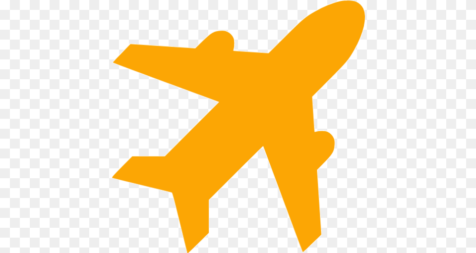 Orange Airport Icon Orange Airport Icons Airplane Icon Orange, Aircraft, Airliner, Transportation, Vehicle Free Png