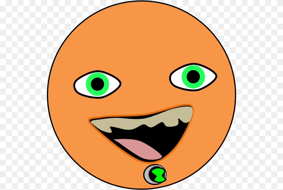 Orange Alien Annoying Orange Fan Art, Face, Head, Person Png