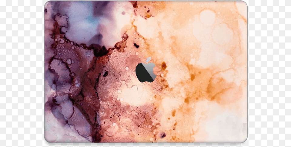 Orange Amp Purple Color Splash Skin Macbook Pro 13 2016 Rust, Stain Png Image