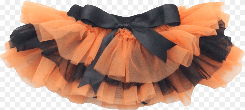 Orange And Black Halloween Tutu Bloomerclass Lazyload, Clothing, Skirt, Person, Miniskirt Free Png Download