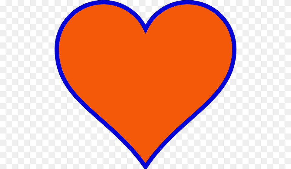 Orange And Blue Hearts, Heart, Balloon Free Transparent Png