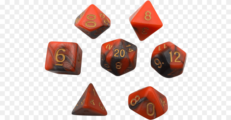 Orange And Gray Dice For Dampd Dice, Game Free Transparent Png