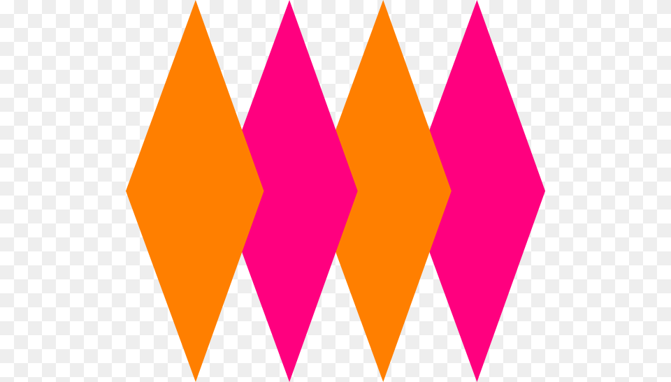 Orange And Pink Clip Art, Triangle Png Image