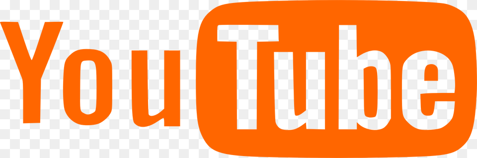 Orange And White Logo Of Youtube Orange Youtube Logo, Text, First Aid Png Image