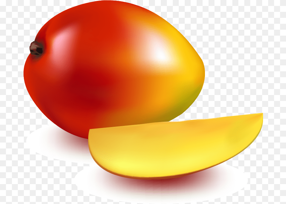 Orange Apple Apricot Cherry Plum Images Mango Slice, Food, Fruit, Plant, Produce Free Png Download