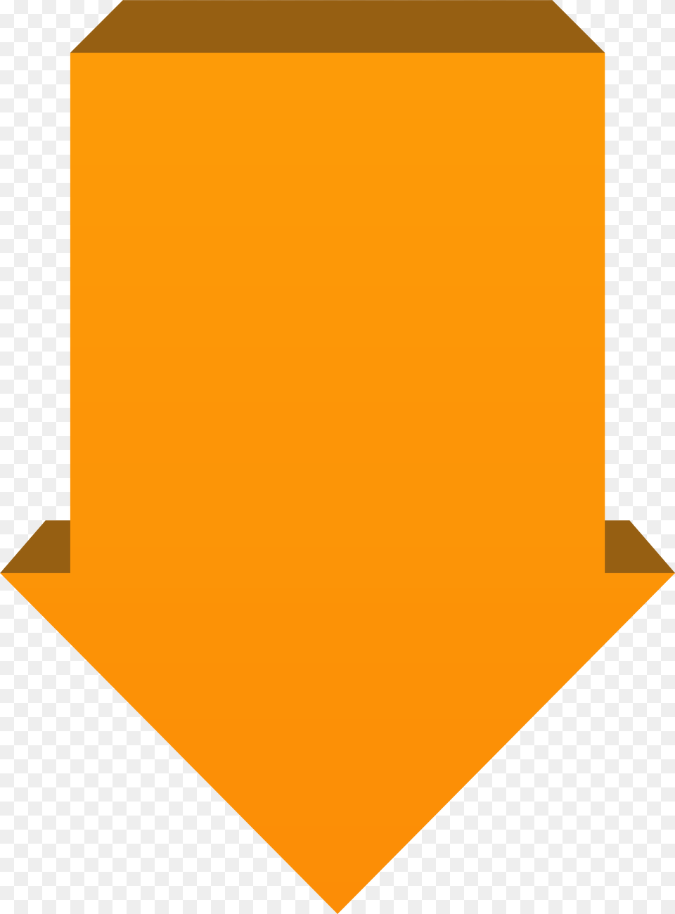 Orange Arrow Clip Art Down Orange Arrow, Logo Free Transparent Png