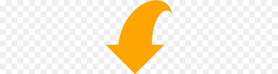 Orange Arrow Icon, Art Free Png