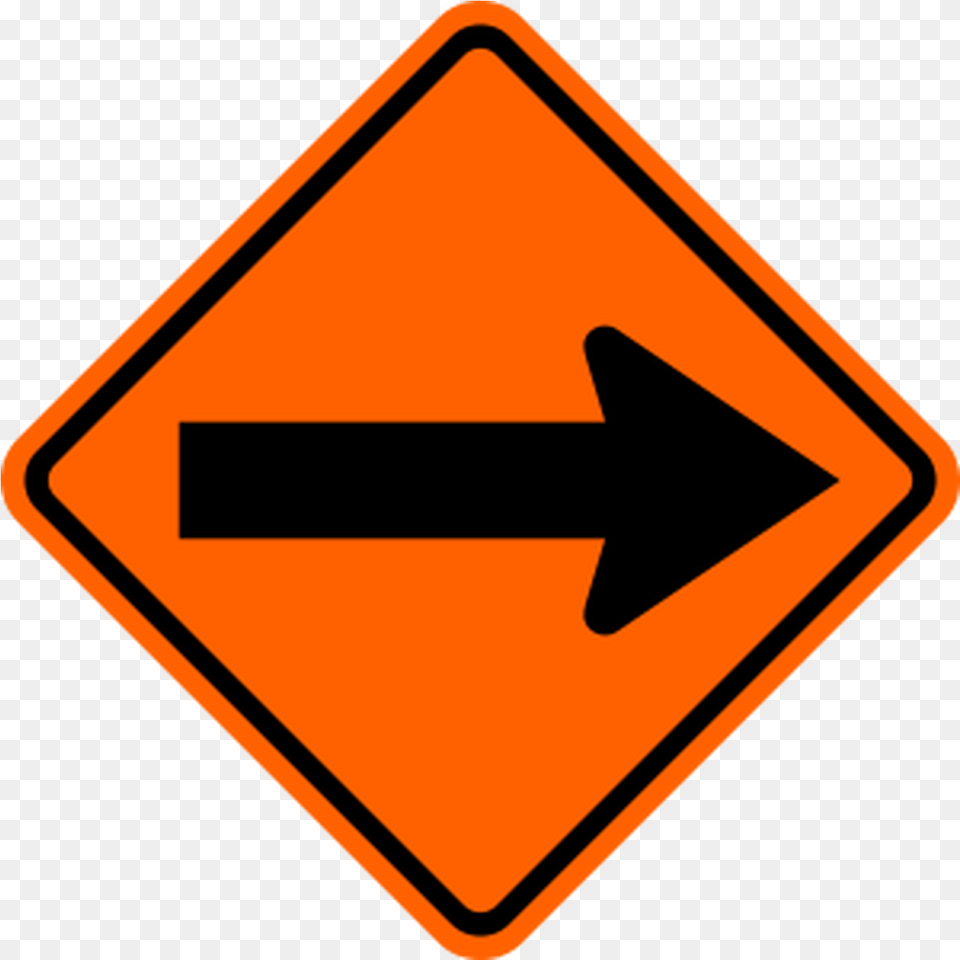 Orange Arrow Icon 6 X 6 Orange Blazer With Left Demonstrative Adjectives Spanish Examples, Road Sign, Sign, Symbol, Blackboard Png