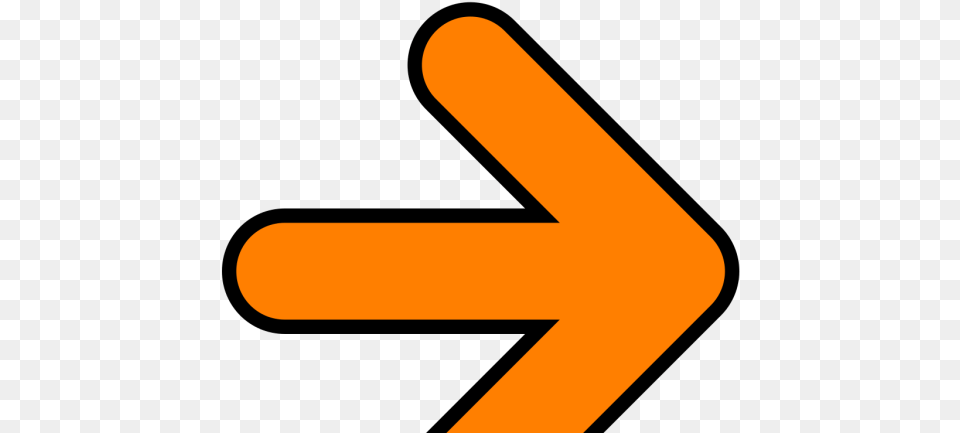 Orange Arrow Icons Icon, Sign, Symbol, Road Sign Free Png